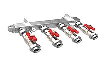 4-way valve system M38x1,5