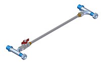 Manually adjustable bypass G3/4 for Unichillers